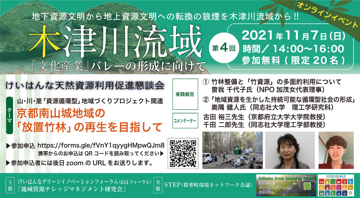 けいはんな天然資源利用促進懇談会